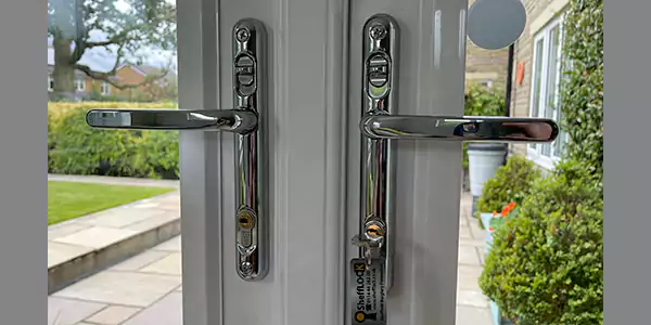 uPVC security door handles