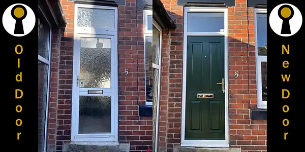 High Security Door Handle fitting Barnsley