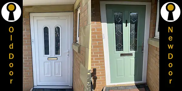 Composite door fitting Hoyland