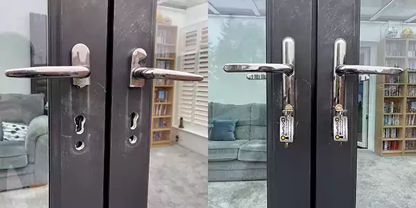 High security door handles Carlton