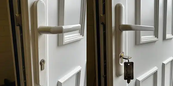 High security door handles Cortonwood